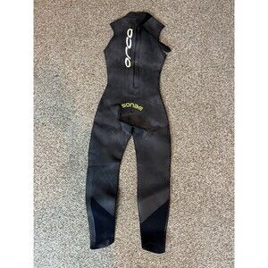 Orca Sonar Wetsuit Women’s 8 Black Swimming Triathlon Diving Full Length